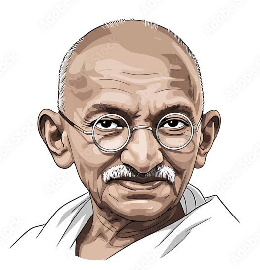 Mahatma Gandhi Portrait
