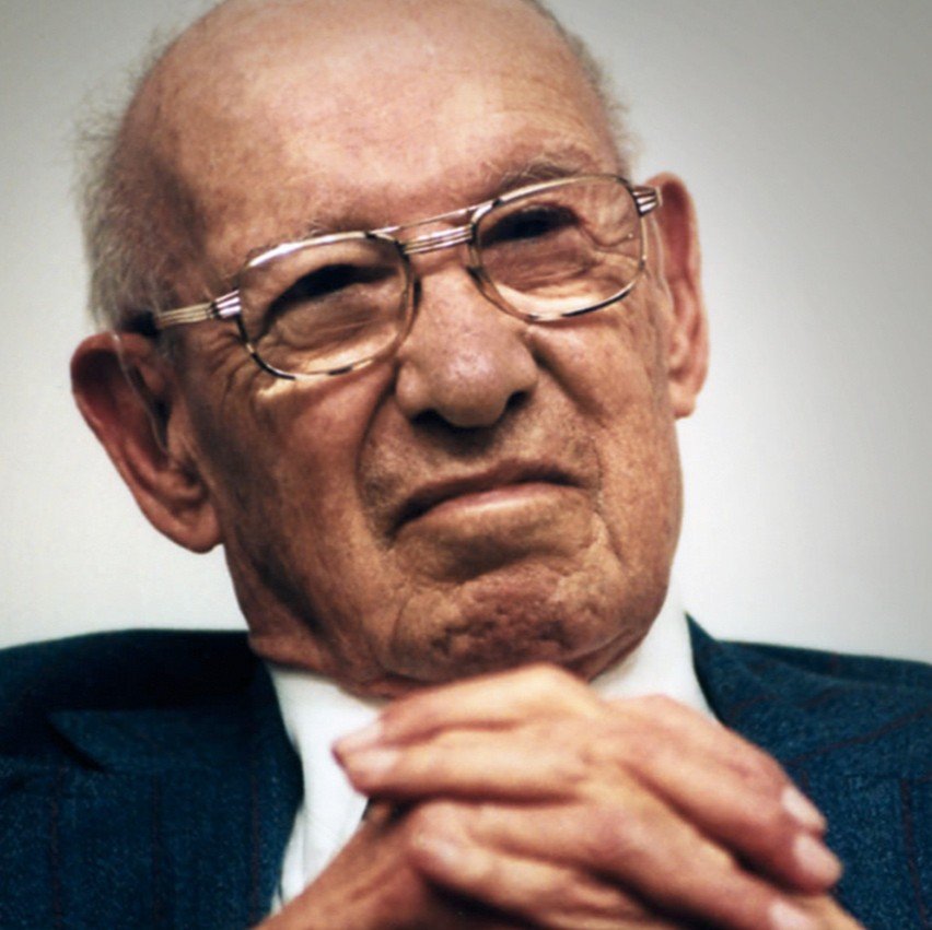 Peter Drucker Portrait